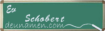 Ev Schobert Visitenkarte